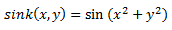 sink_formula